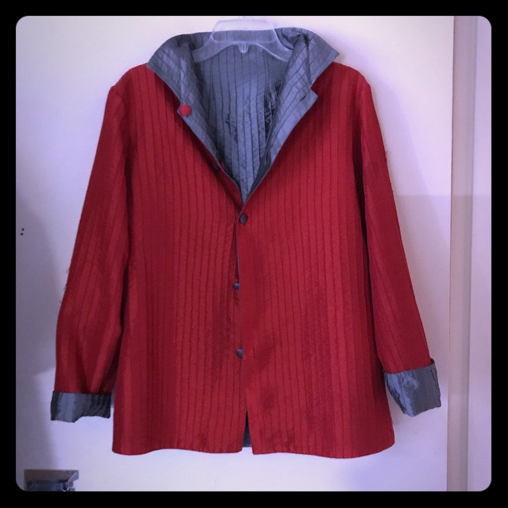 Cambodian made real silk jacket